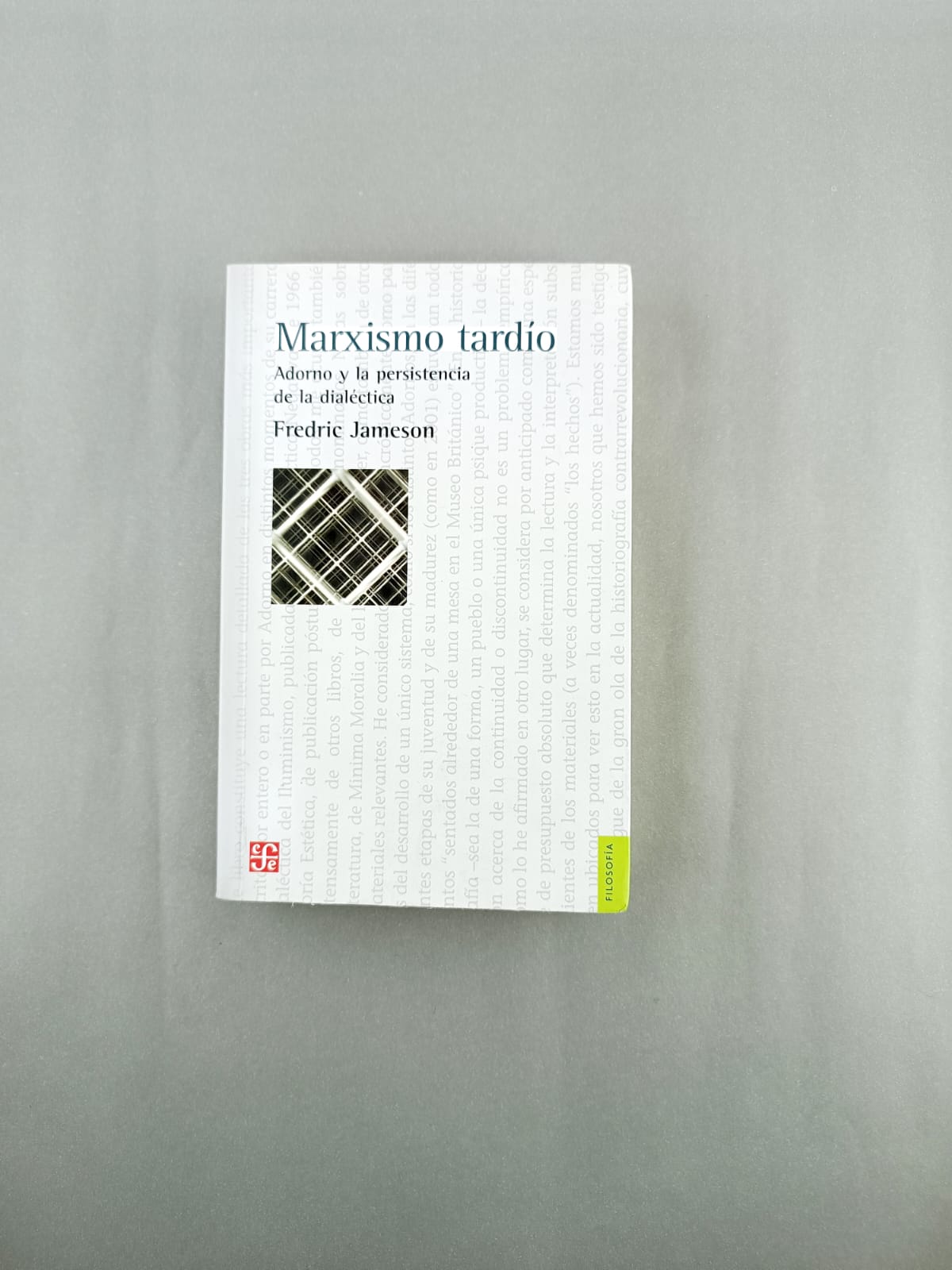 Marxismo tardío adorno y la persistecia de la dialéctica