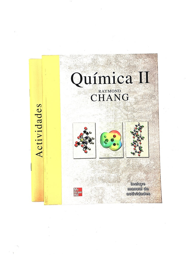 Química II incluye manual de actividades