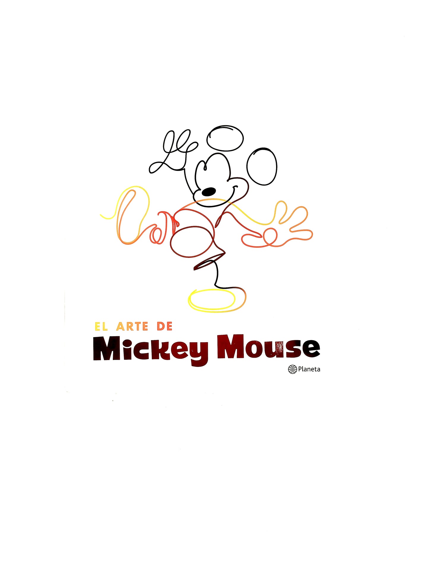 El arte de mickey mouse