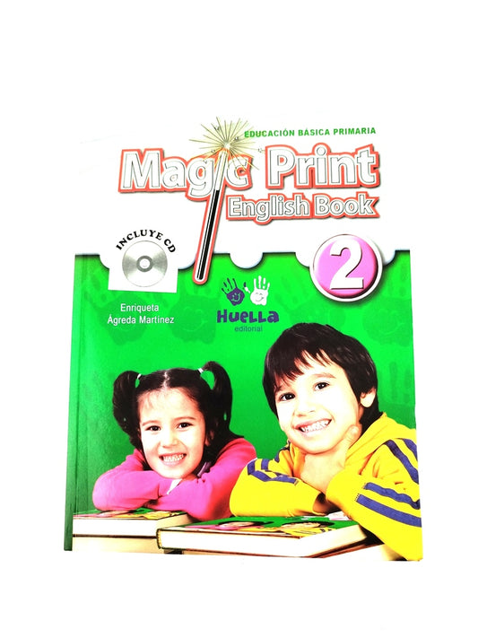 Magic print 2 english book
