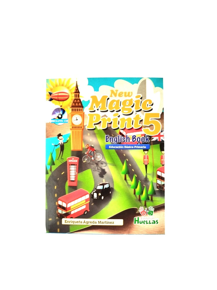 New magic print 5 english book