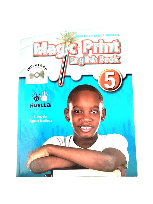 Magic print 5 english book