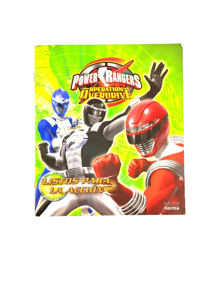 Power rangers operation overdrive listo para la acción
