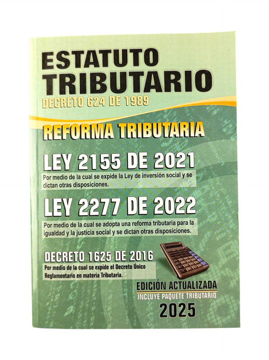 Estatuto tributario decreto 624 de 1989 reforma tributaria edicion actualizda 2025