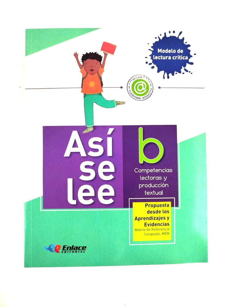 Así se lee B