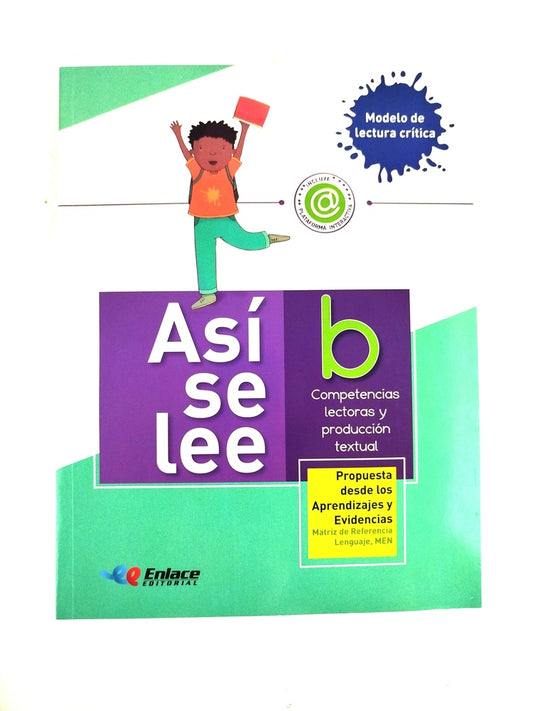 Así se lee B