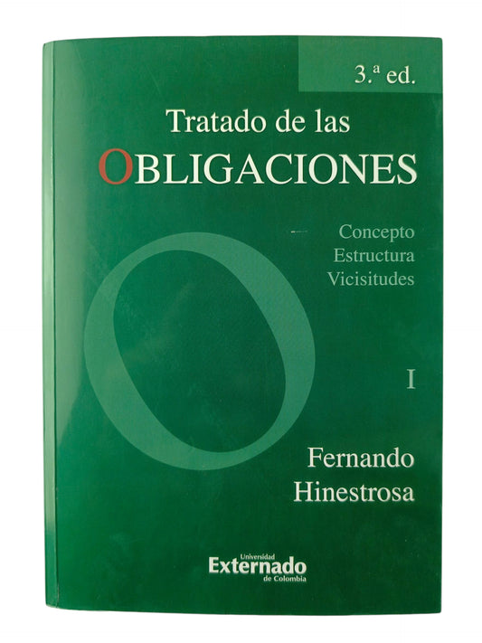 Tratado de las obligaciones 3ra ed tomo I