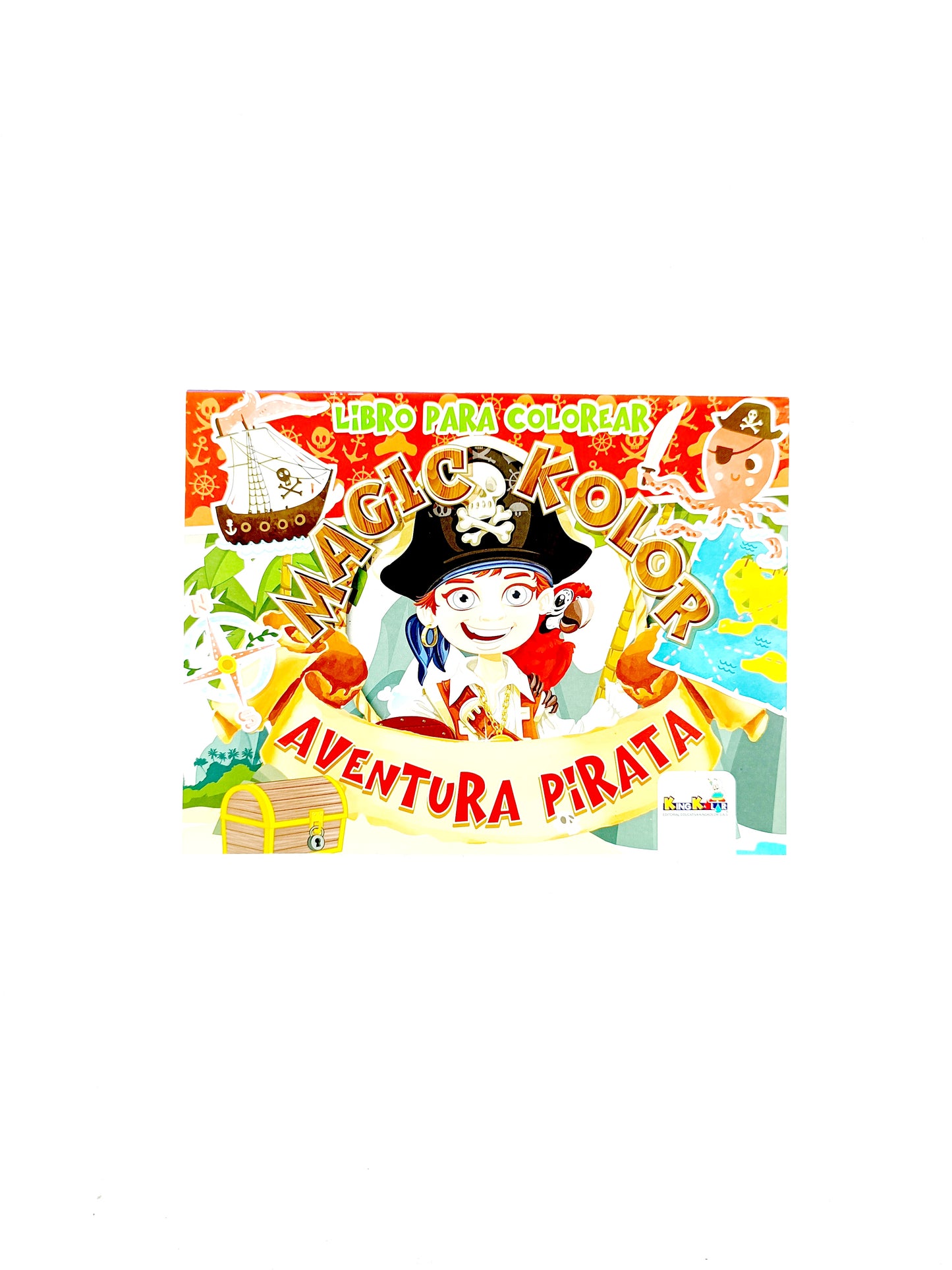 Magic kolor aventura pirata libro para colorear