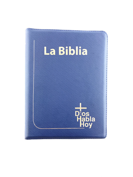Biblia Dios habla hoy azul letra gigante