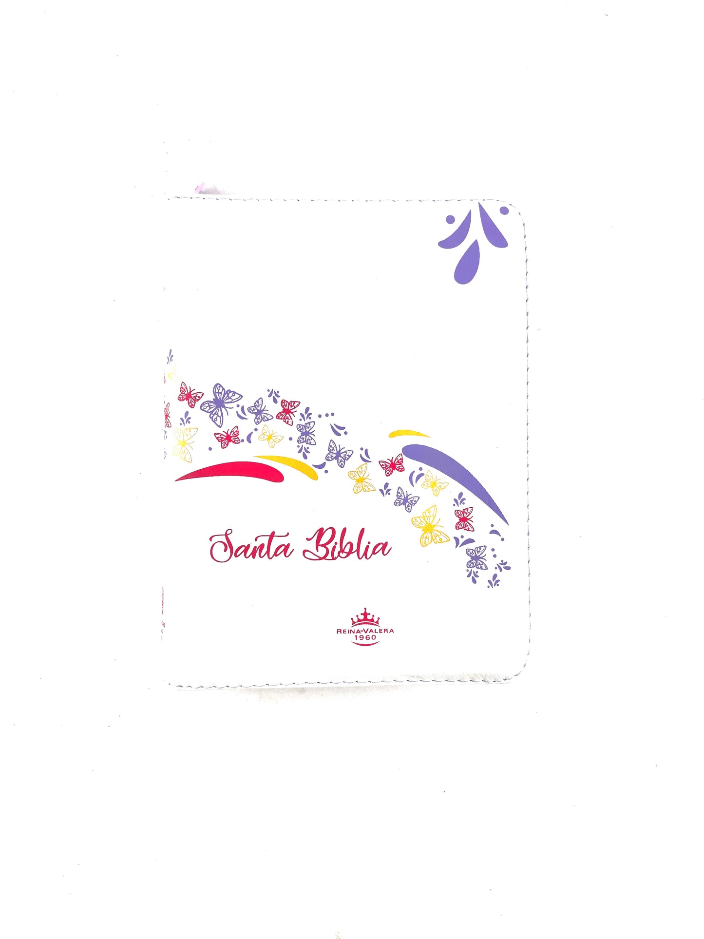 Biblia rvr 1960 blanco mariposas