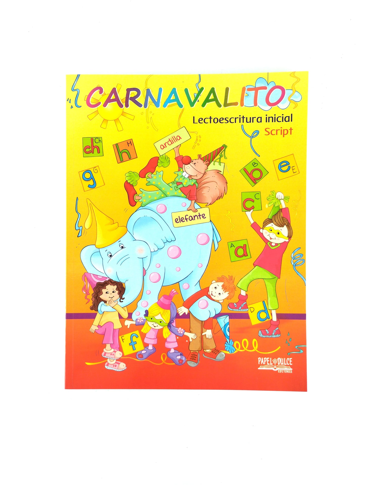Carnavalito Lectoescritura inicial script