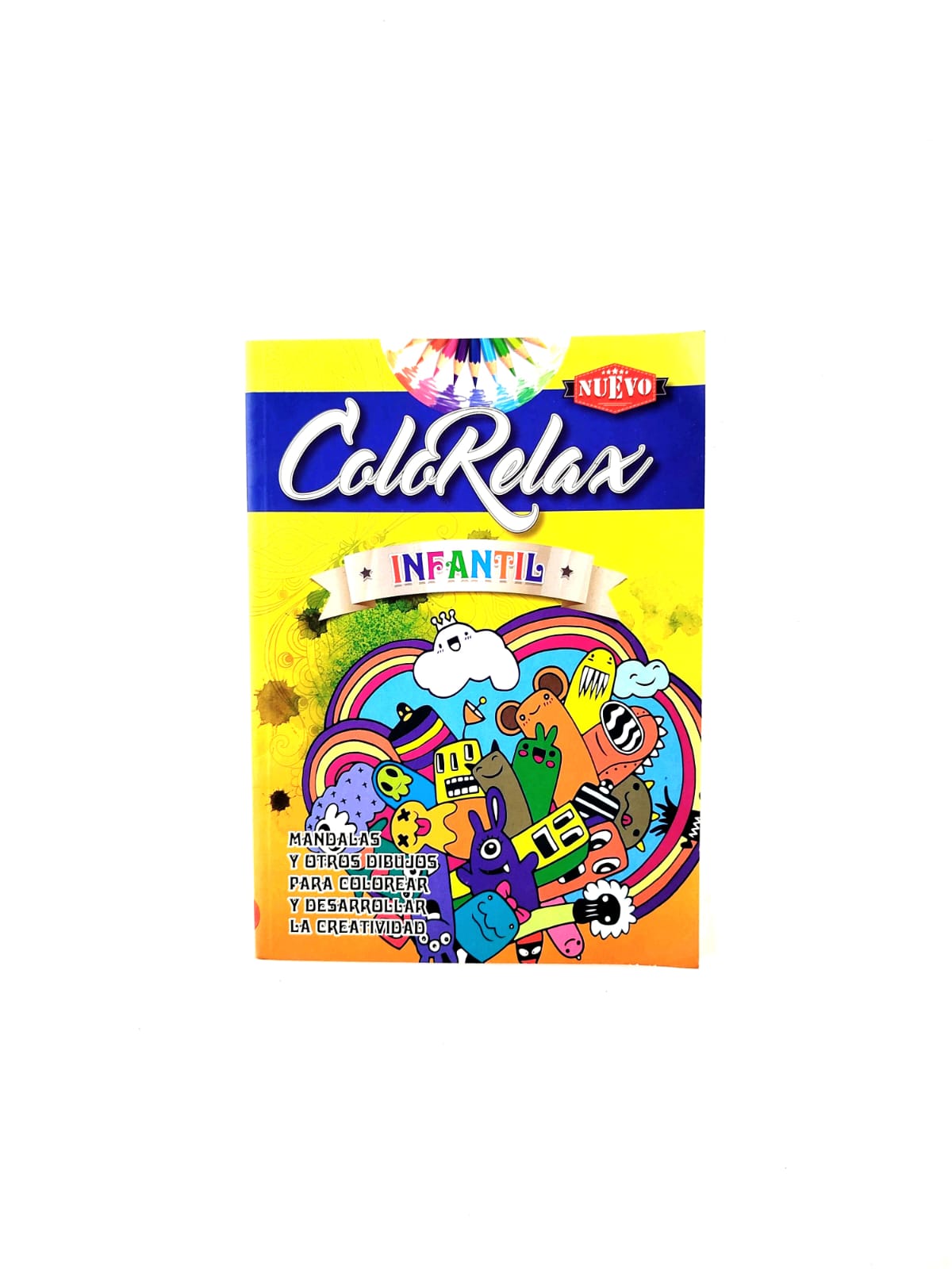Colorelax infantil: mandalas y otros dibujos para colorear y desarrollar la creatividad by Varios