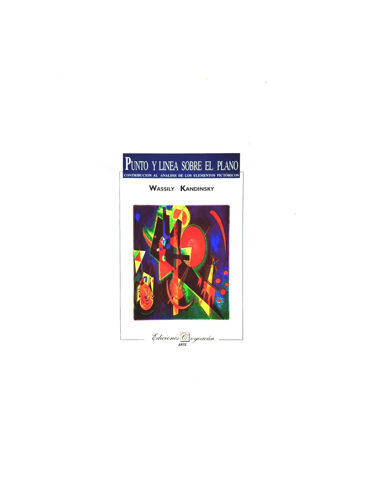 Punto y línea sobre el plano