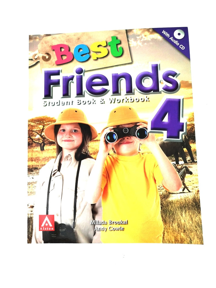 Best friends 4 student´s book & workbook by Varios