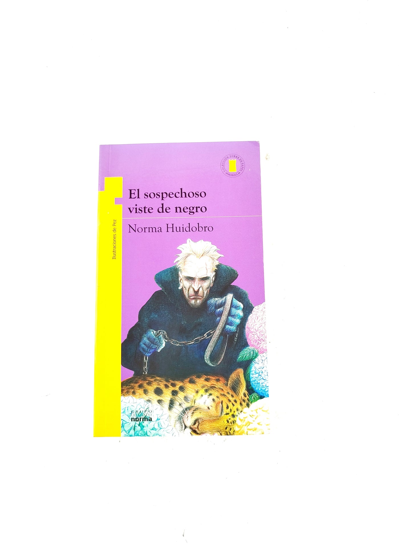 El sospechoso viste de negro libro