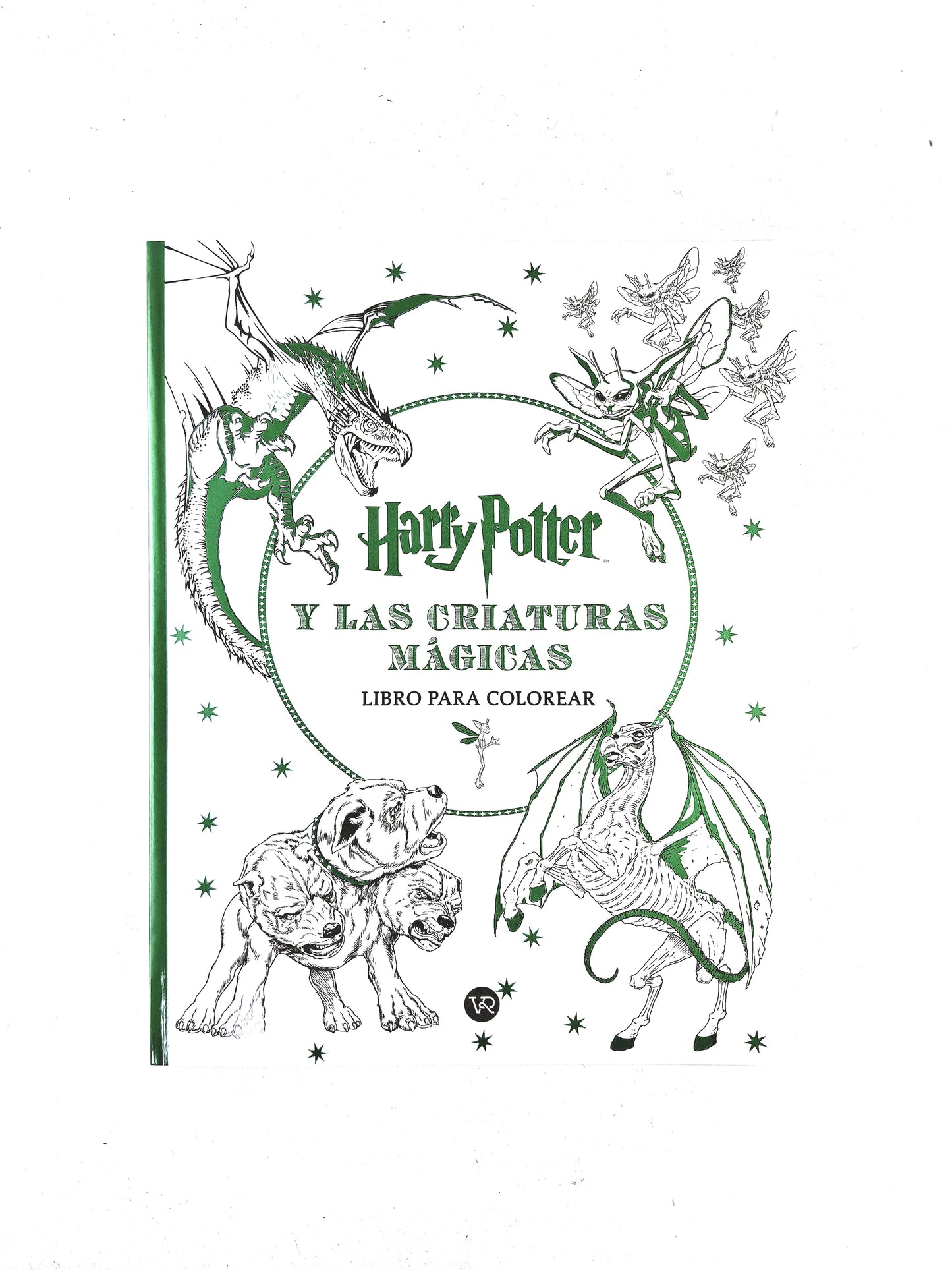 Harry Potter y las criaturas mágicas libro para colorear