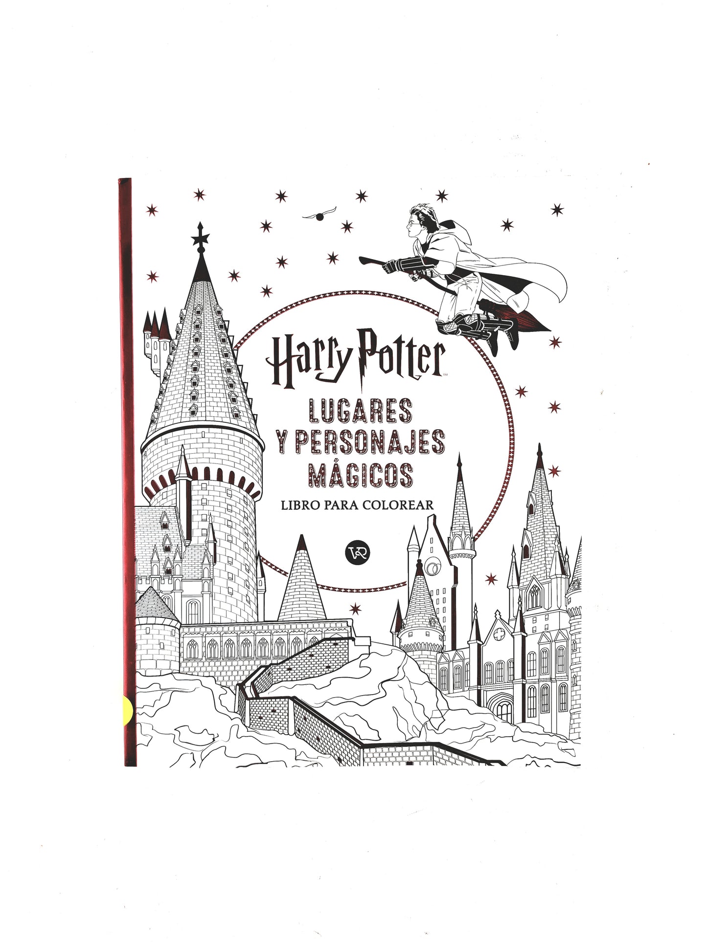 Harry Potter lugares y personajes mágicos libro para colorear