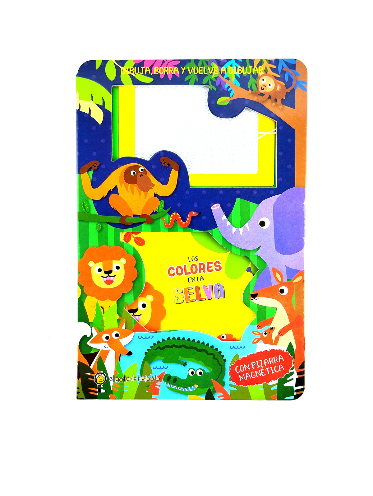 Los colores en la selva con pizarra magnética by Sin autor