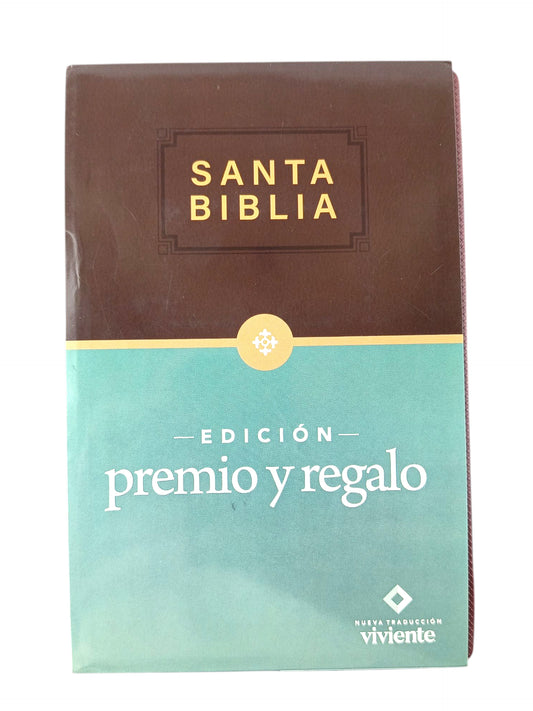 Biblia NTV Edición premio y regalo vino tinto