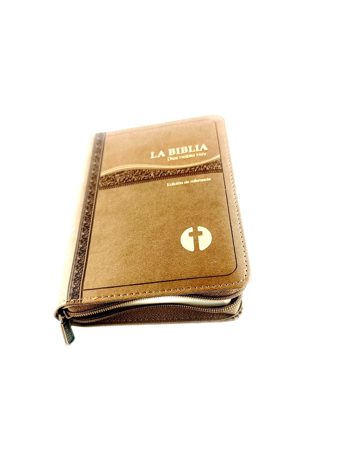 Biblia Dios habla hoy pequeña edición de referencia con cierre café by Dios habla hoy