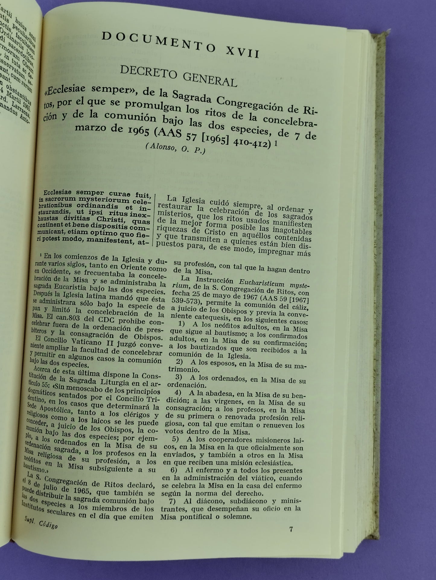 Código de derecho canónico legislación posconciliar tomo II