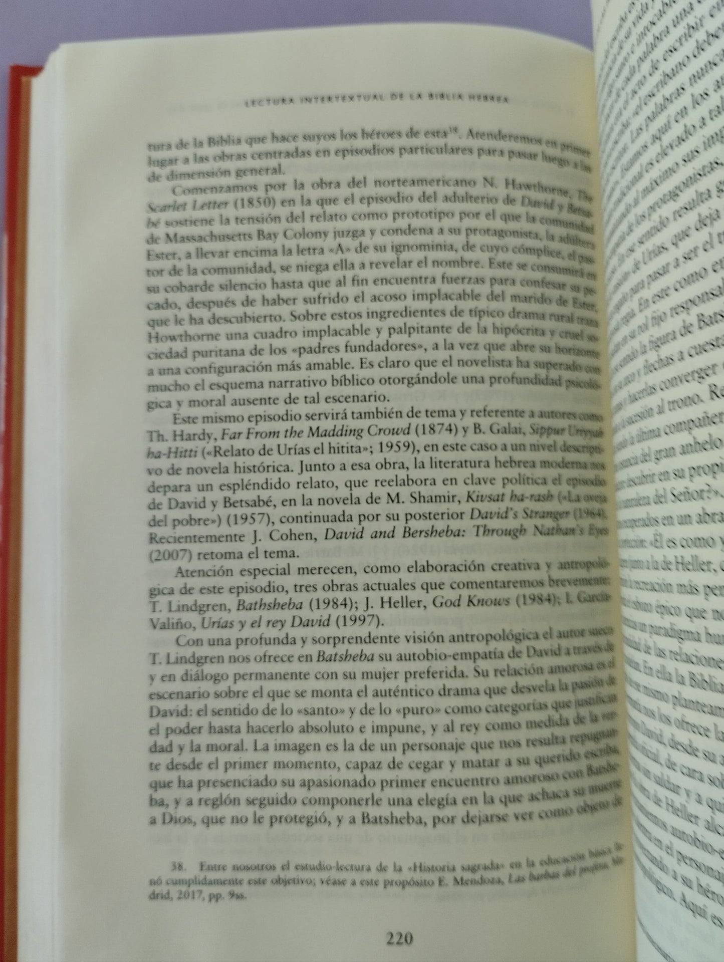 Lectura intertextual de la biblia herrera