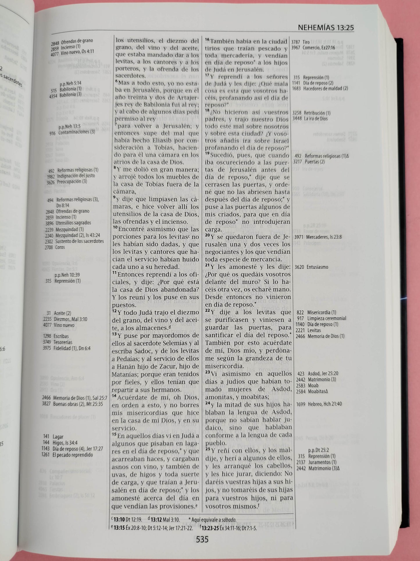 Biblia Thompson Milenio Tapa Dura