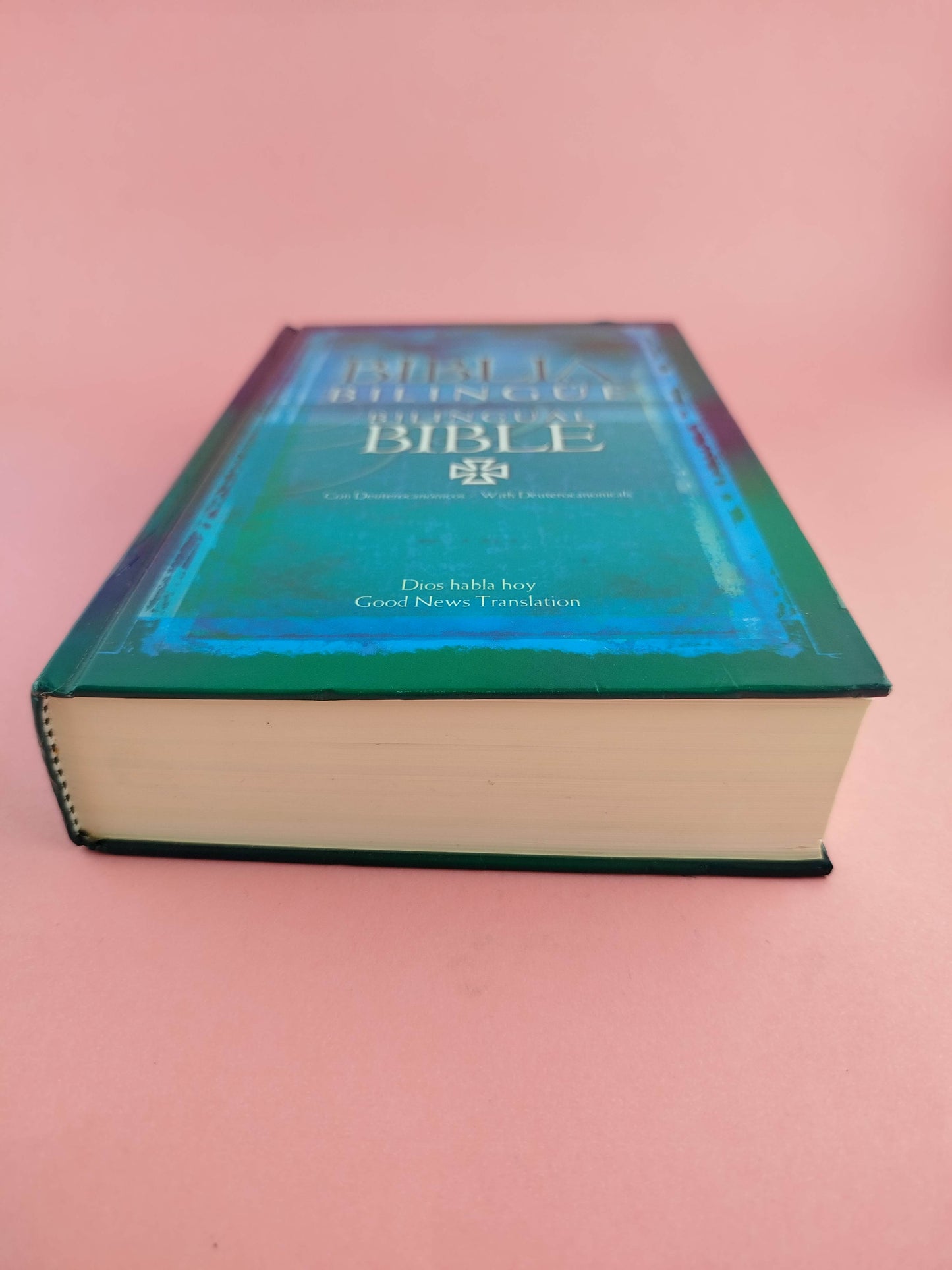 Biblia Dios Habla Hoy Bilingüe Con Deuterocanónicos Pasta Dura