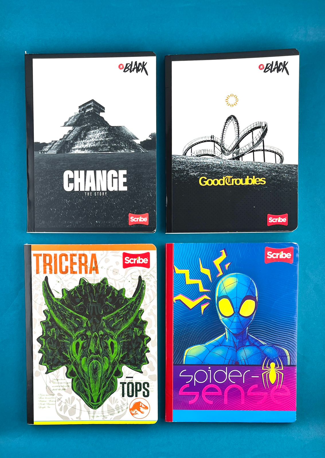 Cuaderno cosido 100 hojas cuadriculado gama series Niño