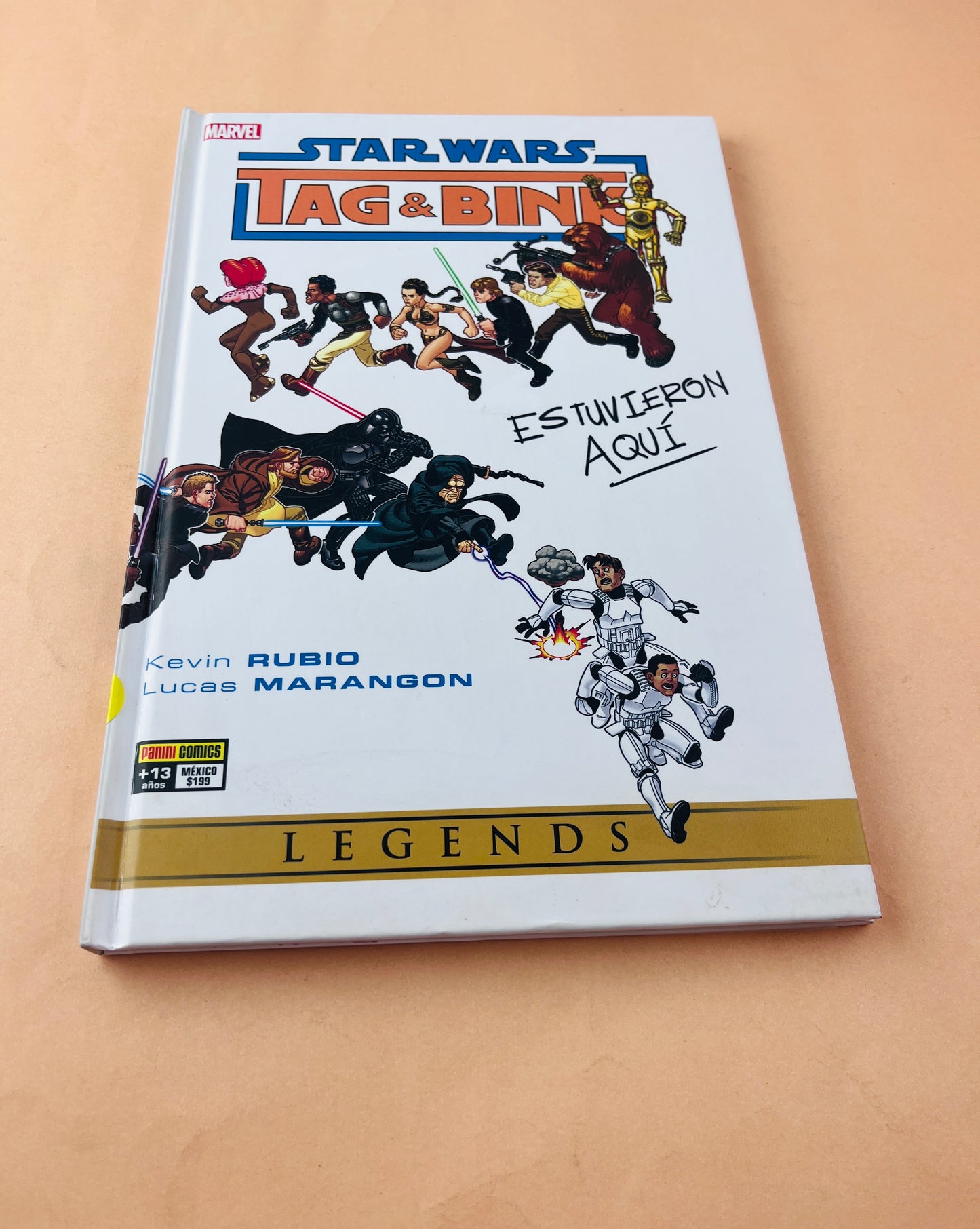 Star wars tag y bink estuvieron aquí