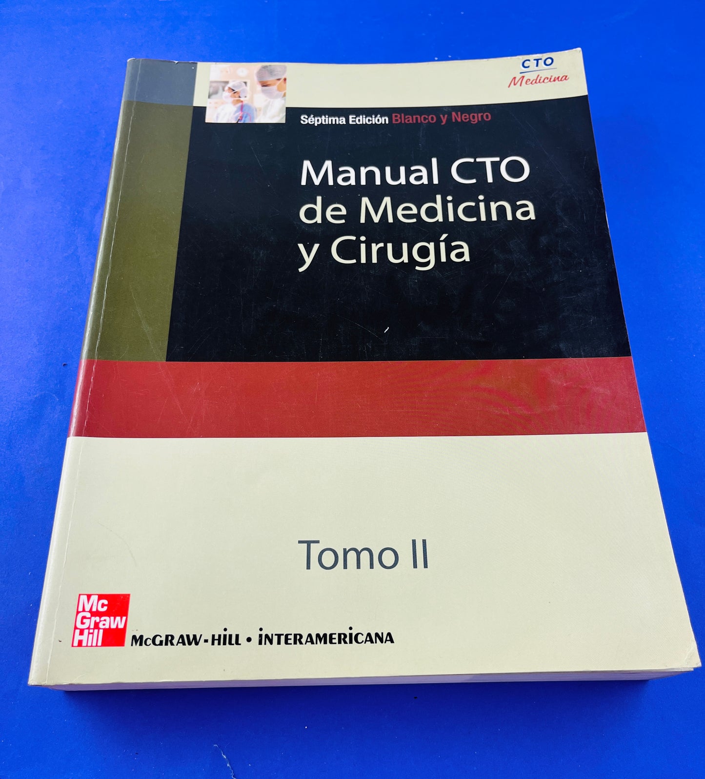 Manual CTO de Medicina y Cirugía séptima edición blanco y negro 2 tomos