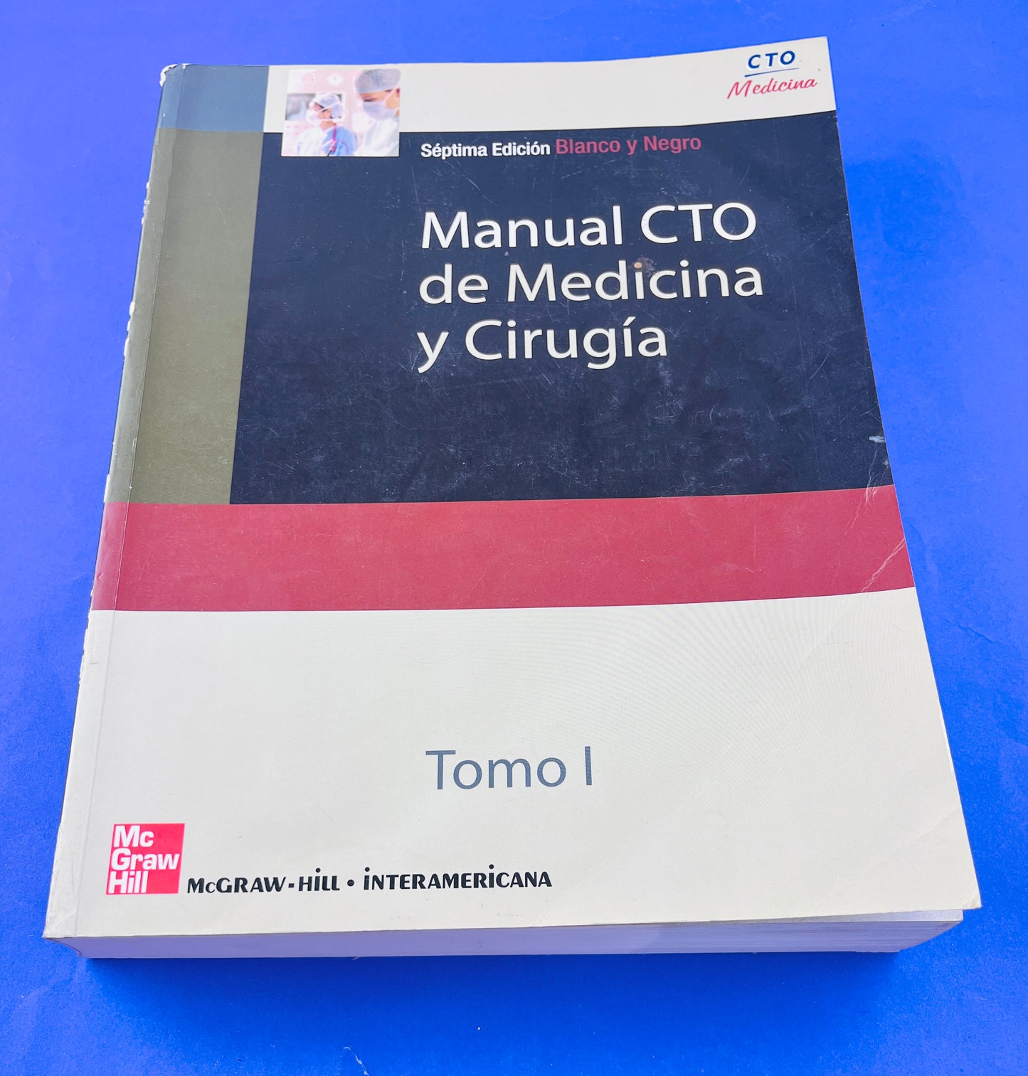 Manual CTO de Medicina y Cirugía séptima edición blanco y negro 2 tomos