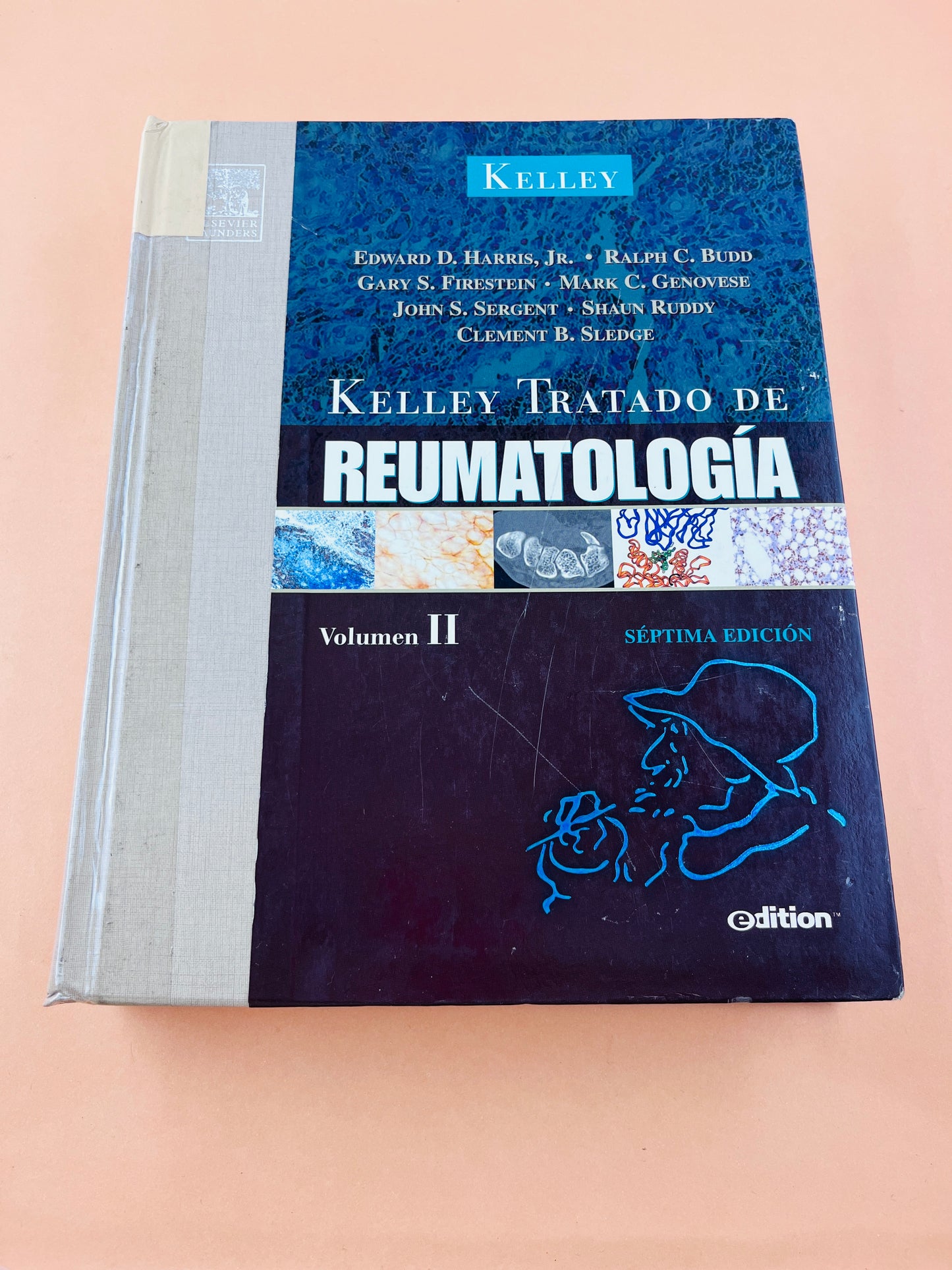 Kelley tratado de Reumatología séptima edición 2 tomos