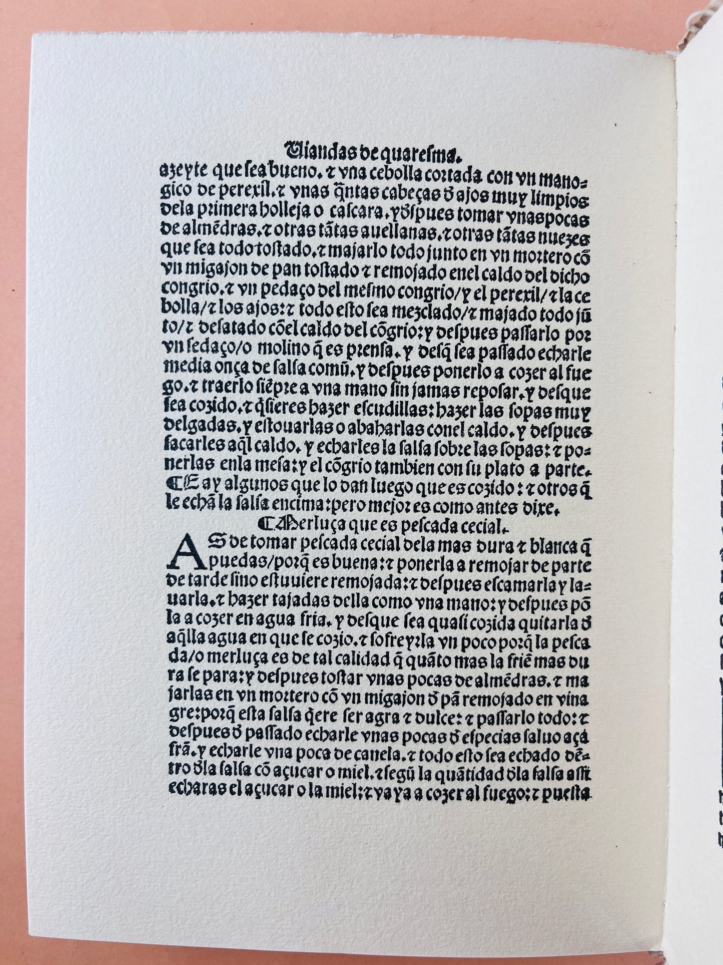 El libro y guisados manjares y potajes intitulado