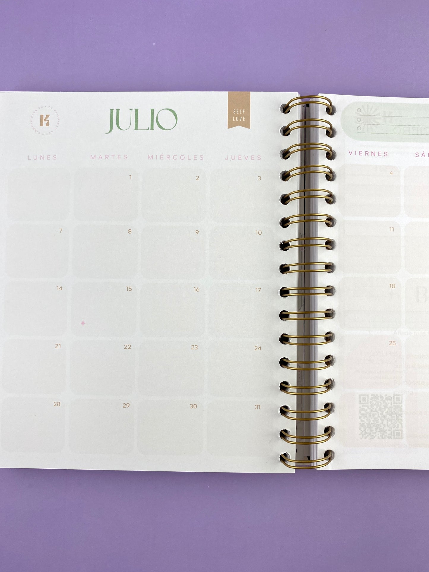 Agenda Premium ejecutiva 2025 blanco - negro