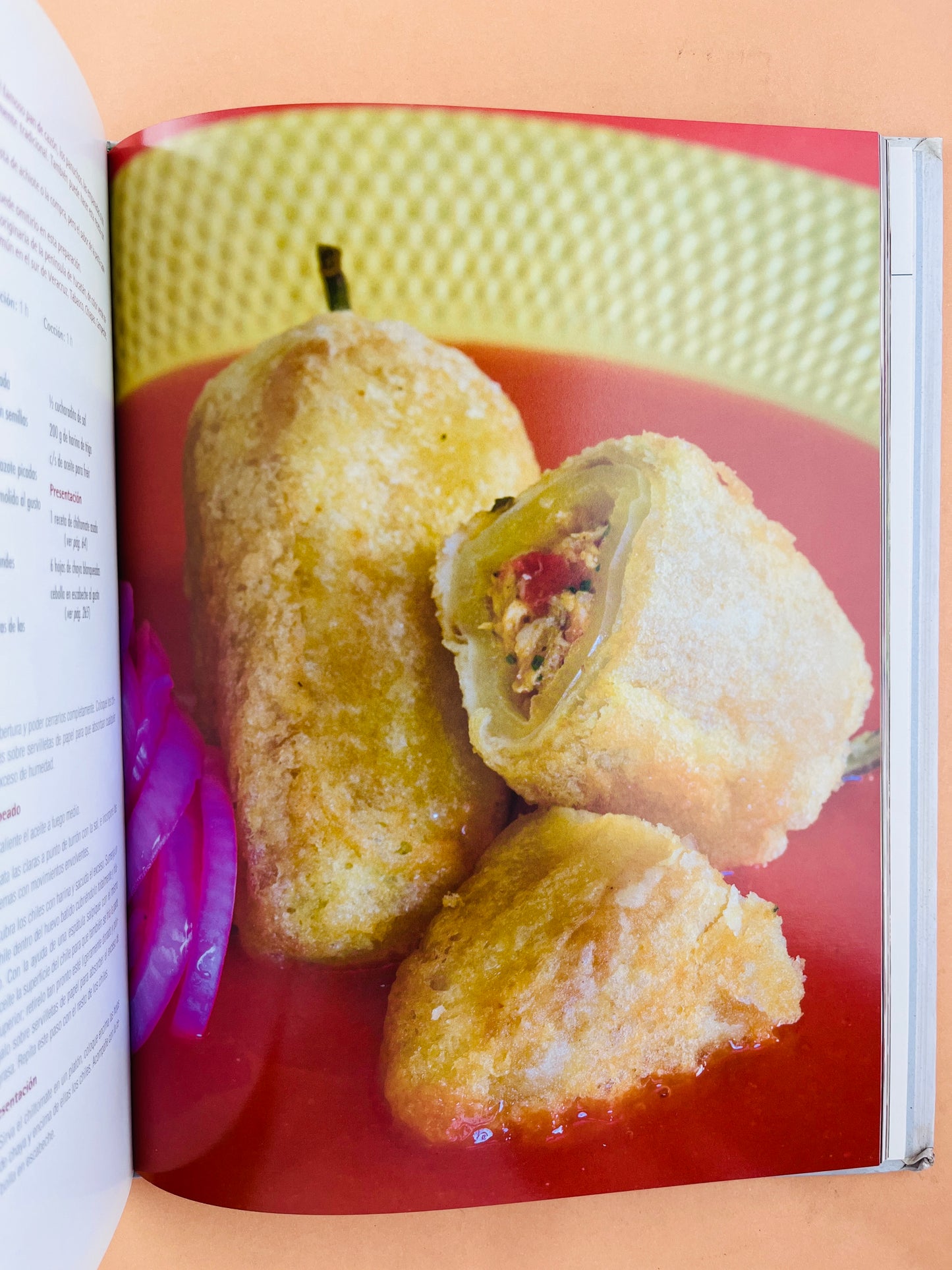 Verde blanco rojo en la cocina Mexicana