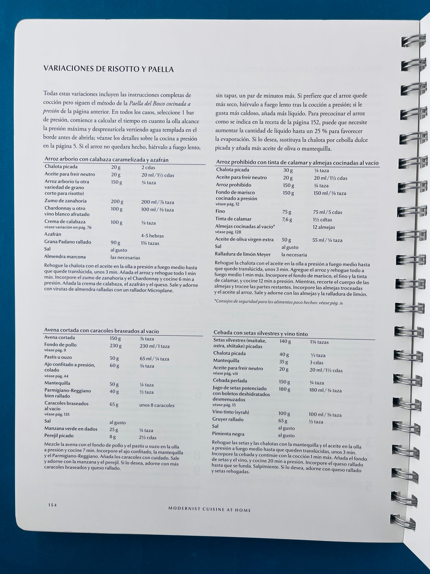 Modernist cuisine at home