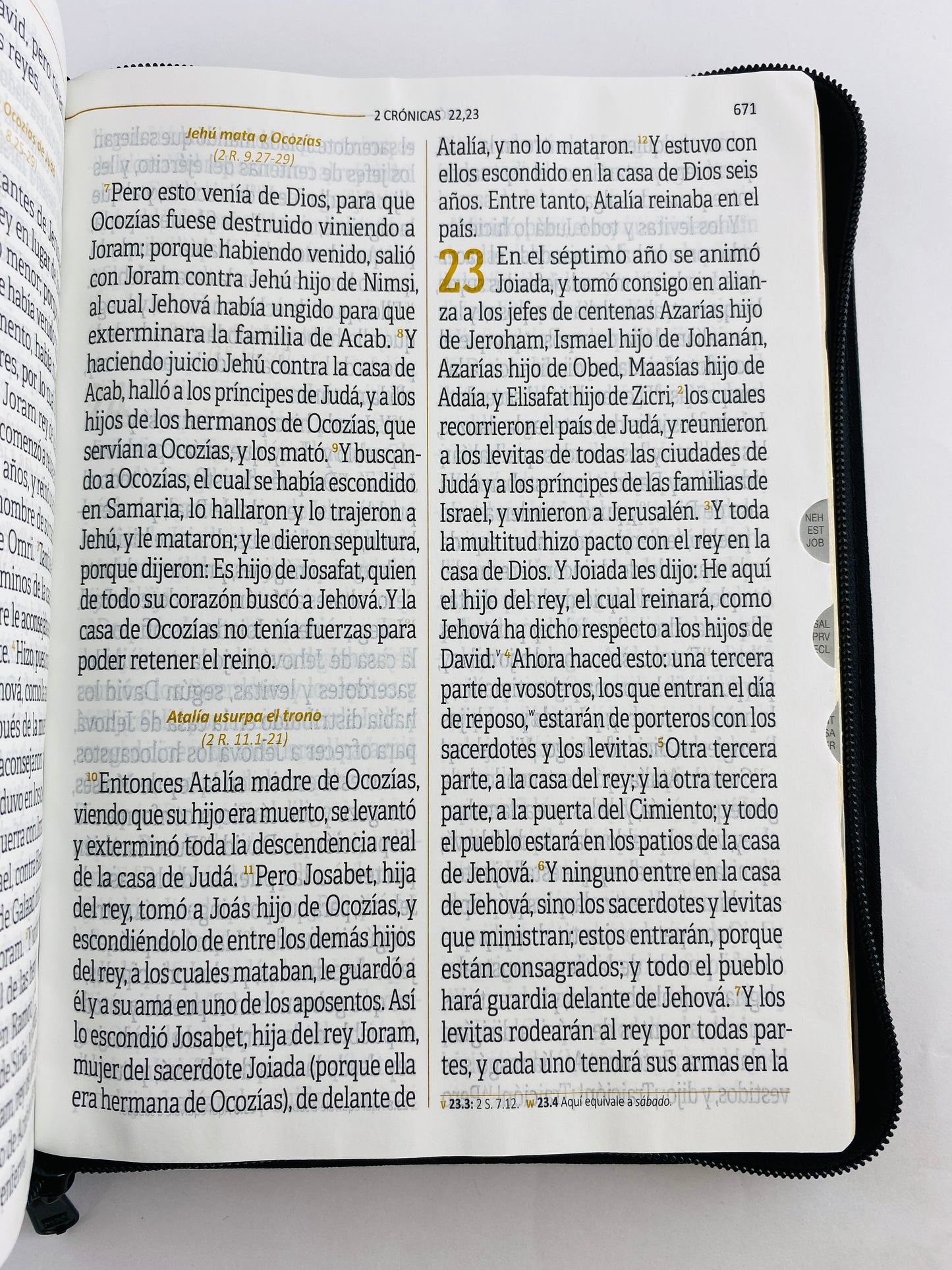 Biblia reina valera 1960 letra súper gigante negra con índice