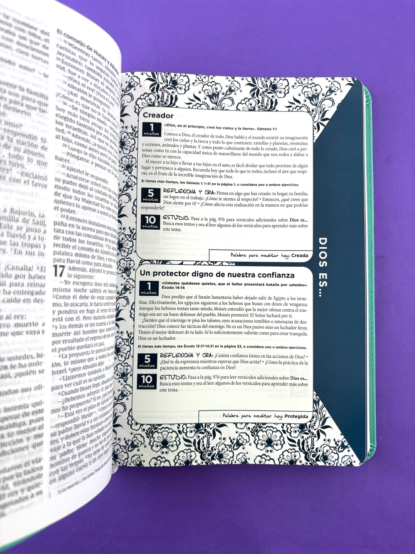 Biblia de la mamá ocupada azul by Nueva Versión Internacional