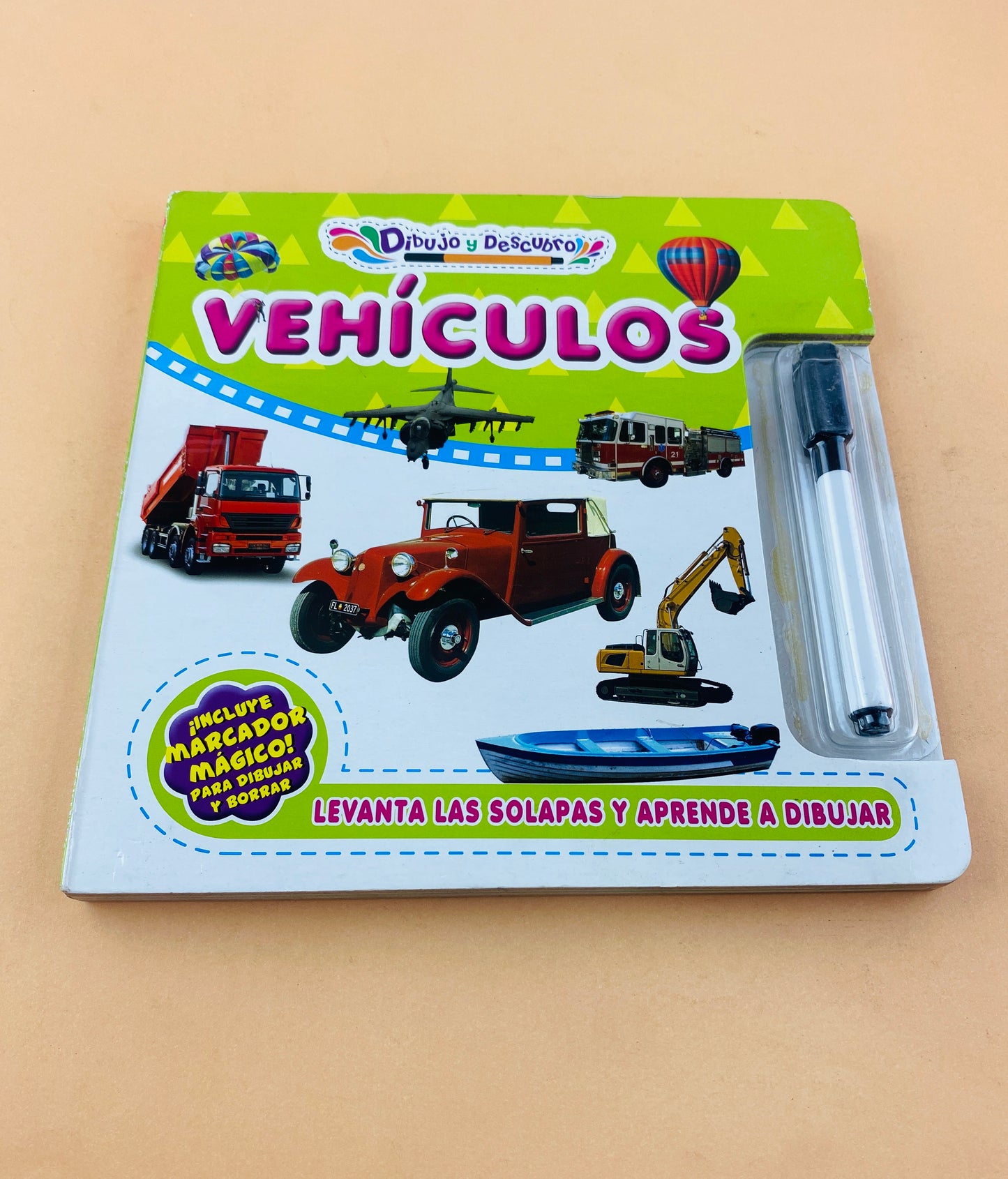 Dibujo y descubro vehículos