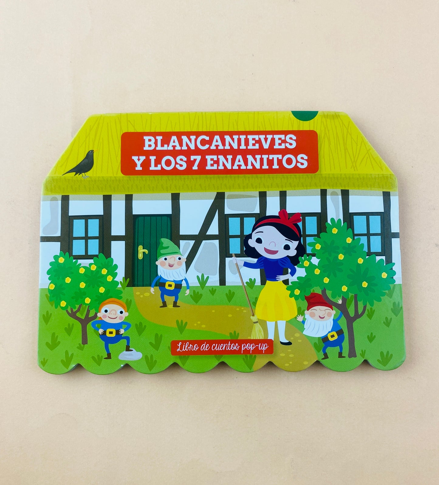 Blancanieves y los 7 enenitos libro de cuentos pop-up