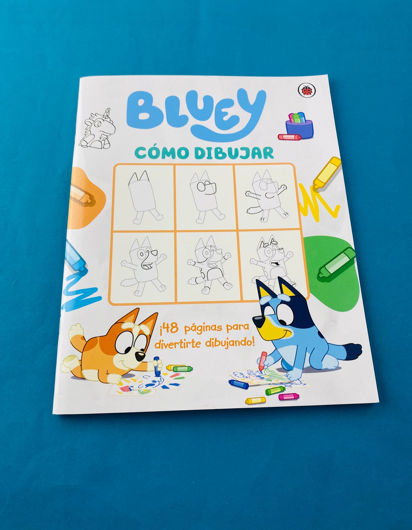 Bluey cómo dibujar