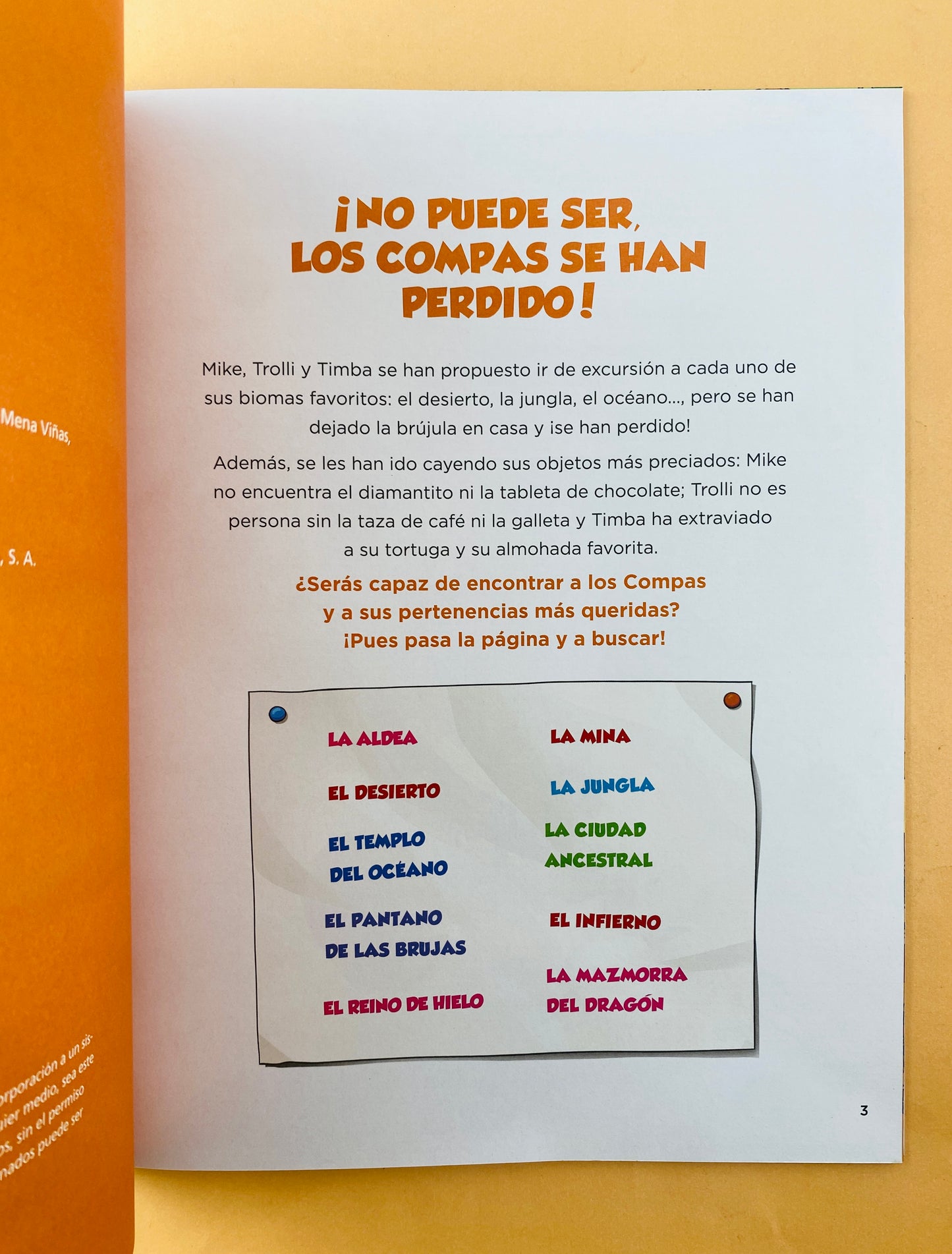 El escondite de los compas 2 perdidos en los biomas