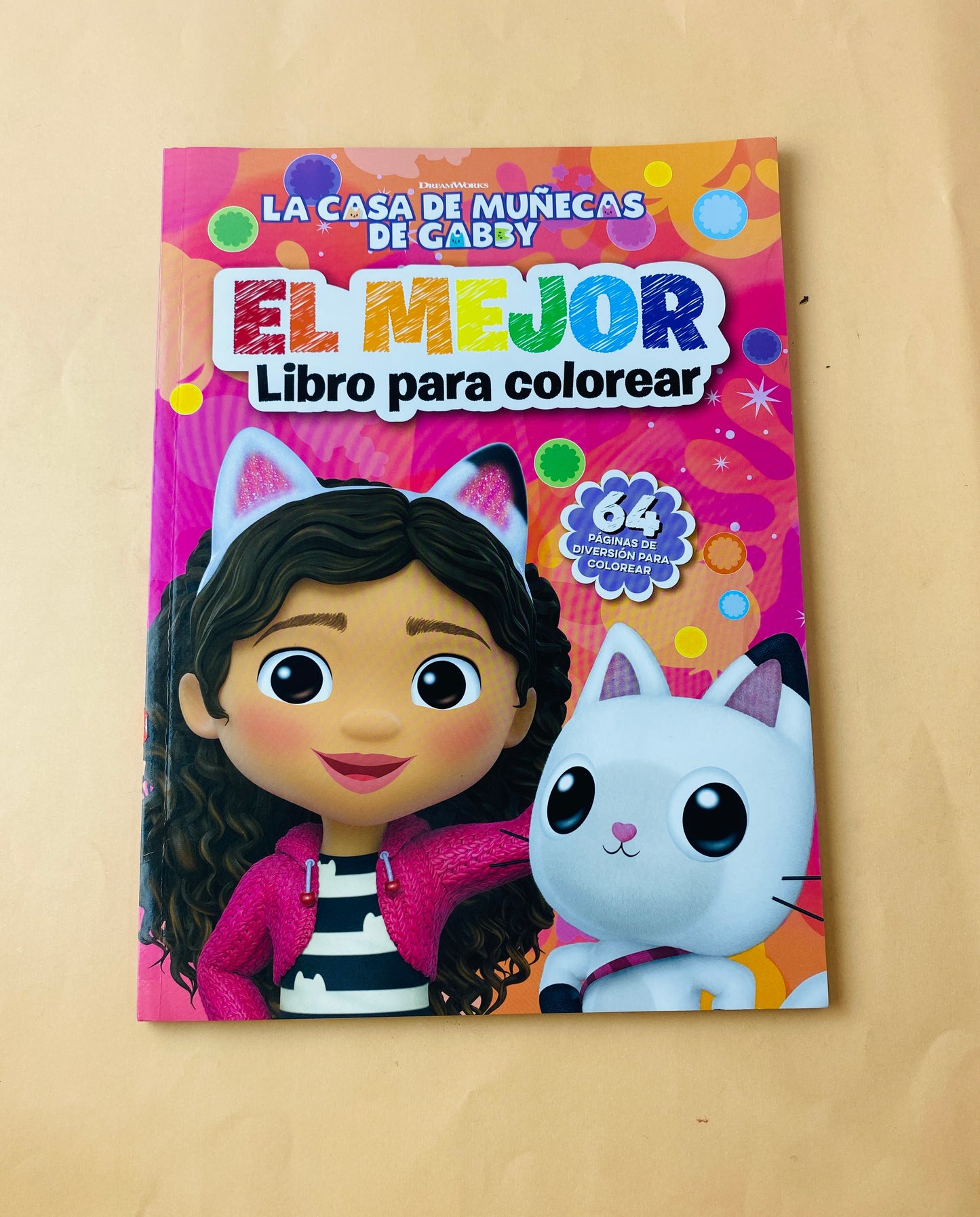 La casa de muñecas de Gabby el mejor libro para colorear