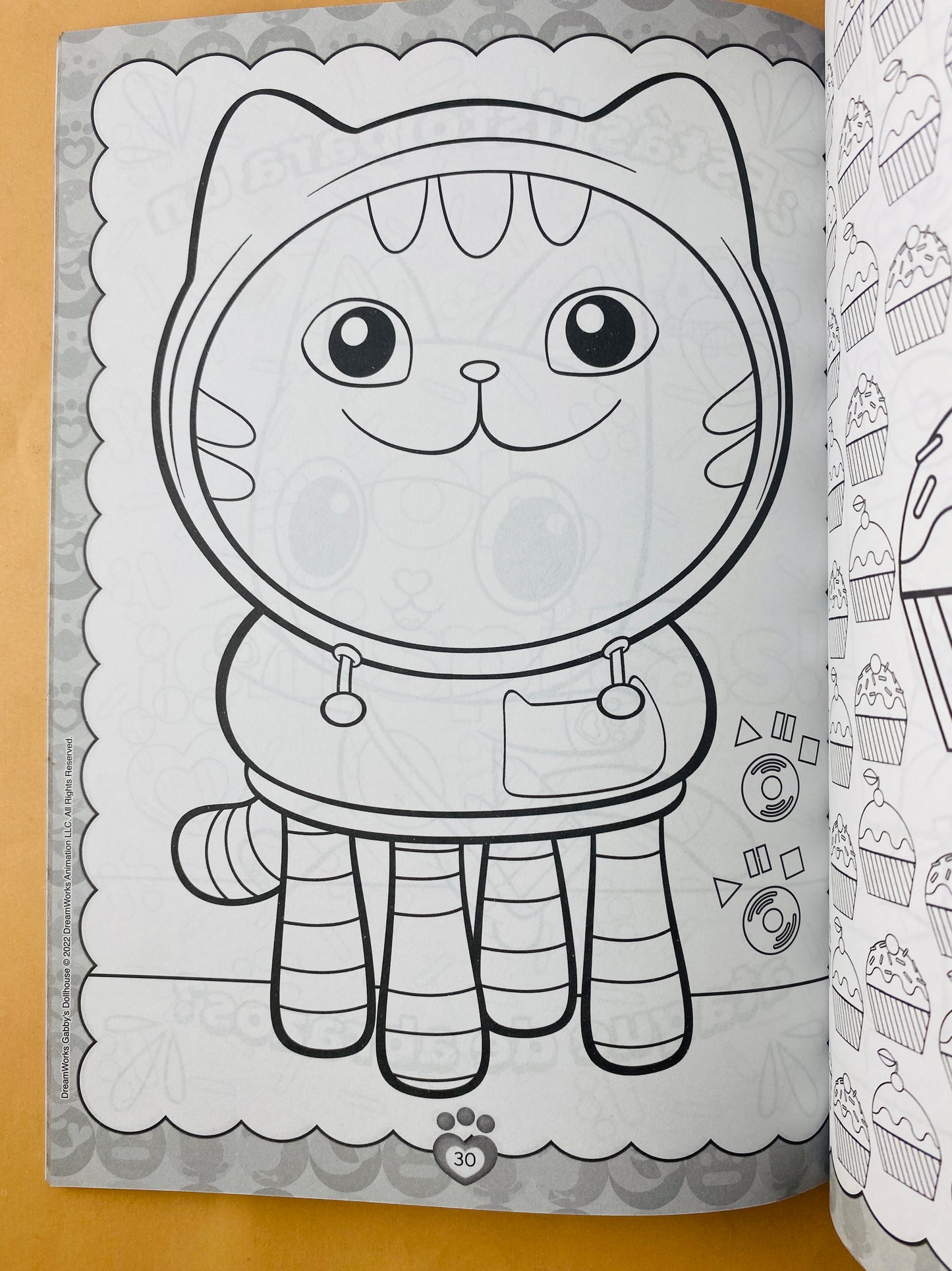La casa de muñecas de Gabby el mejor libro para colorear