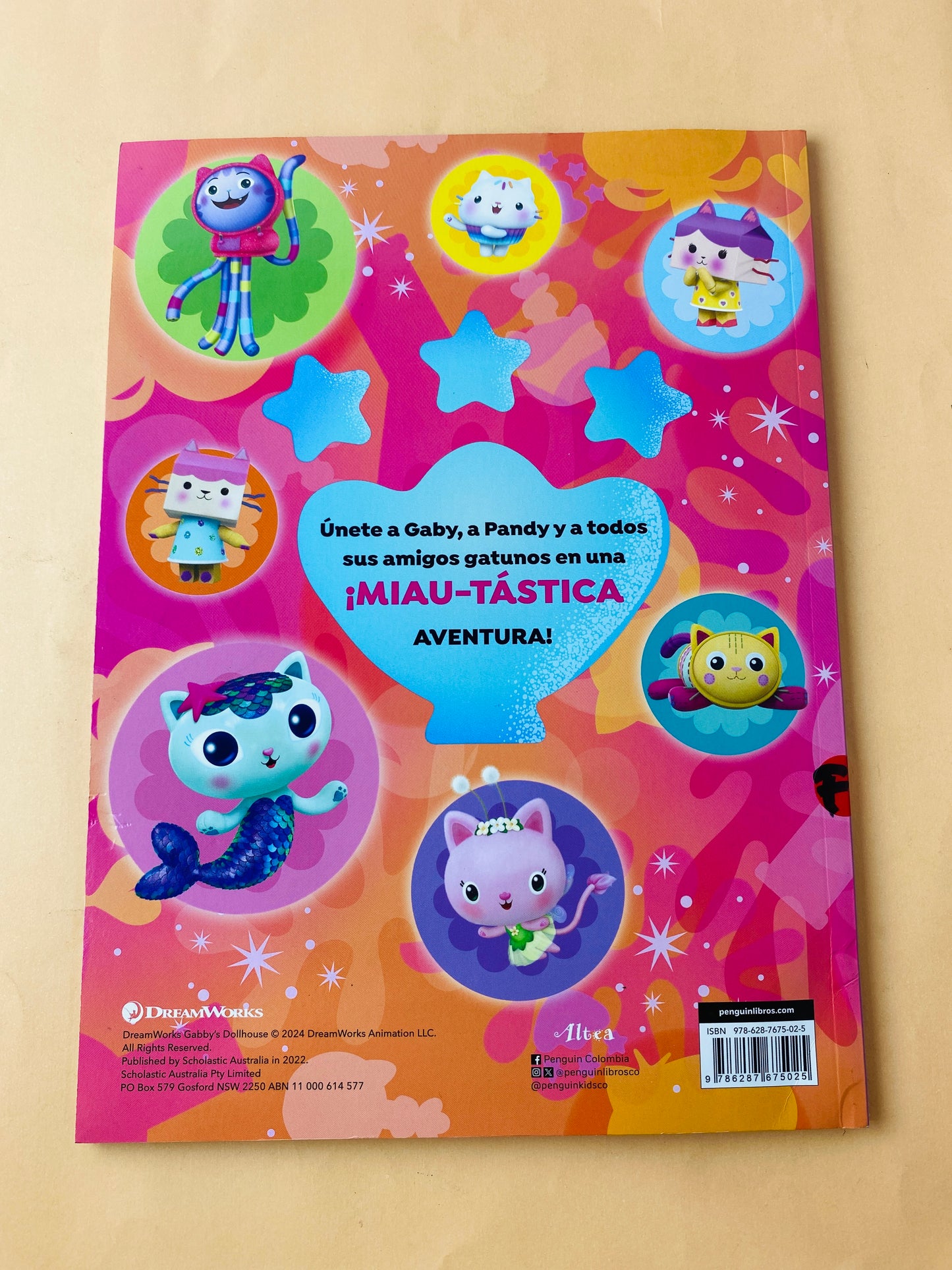 La casa de muñecas de Gabby el mejor libro para colorear