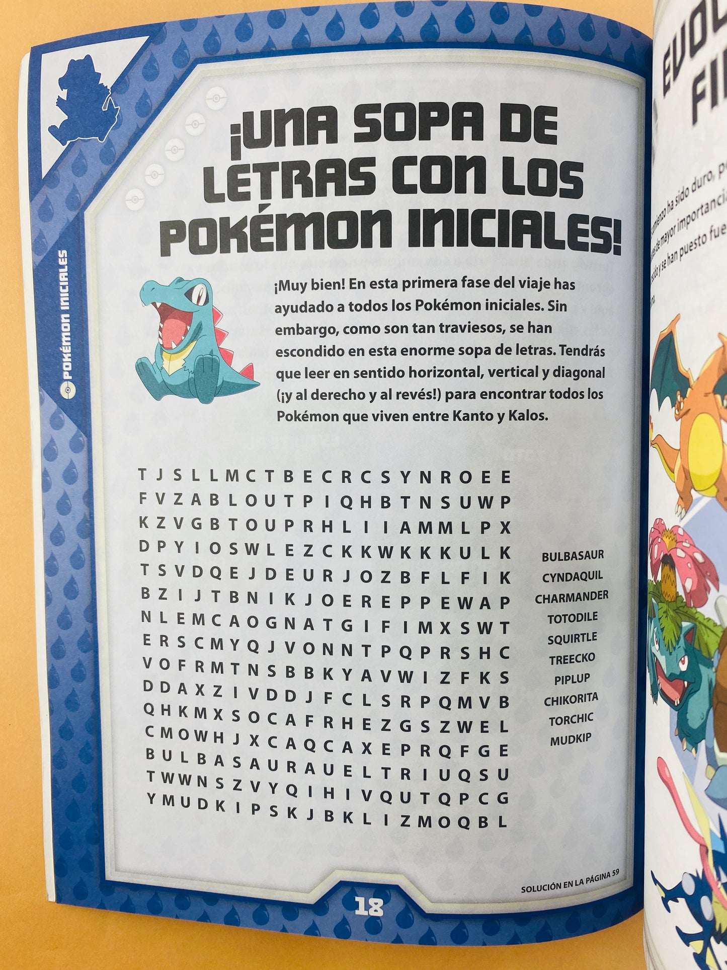 Pokémon actividades para maestros pokémon