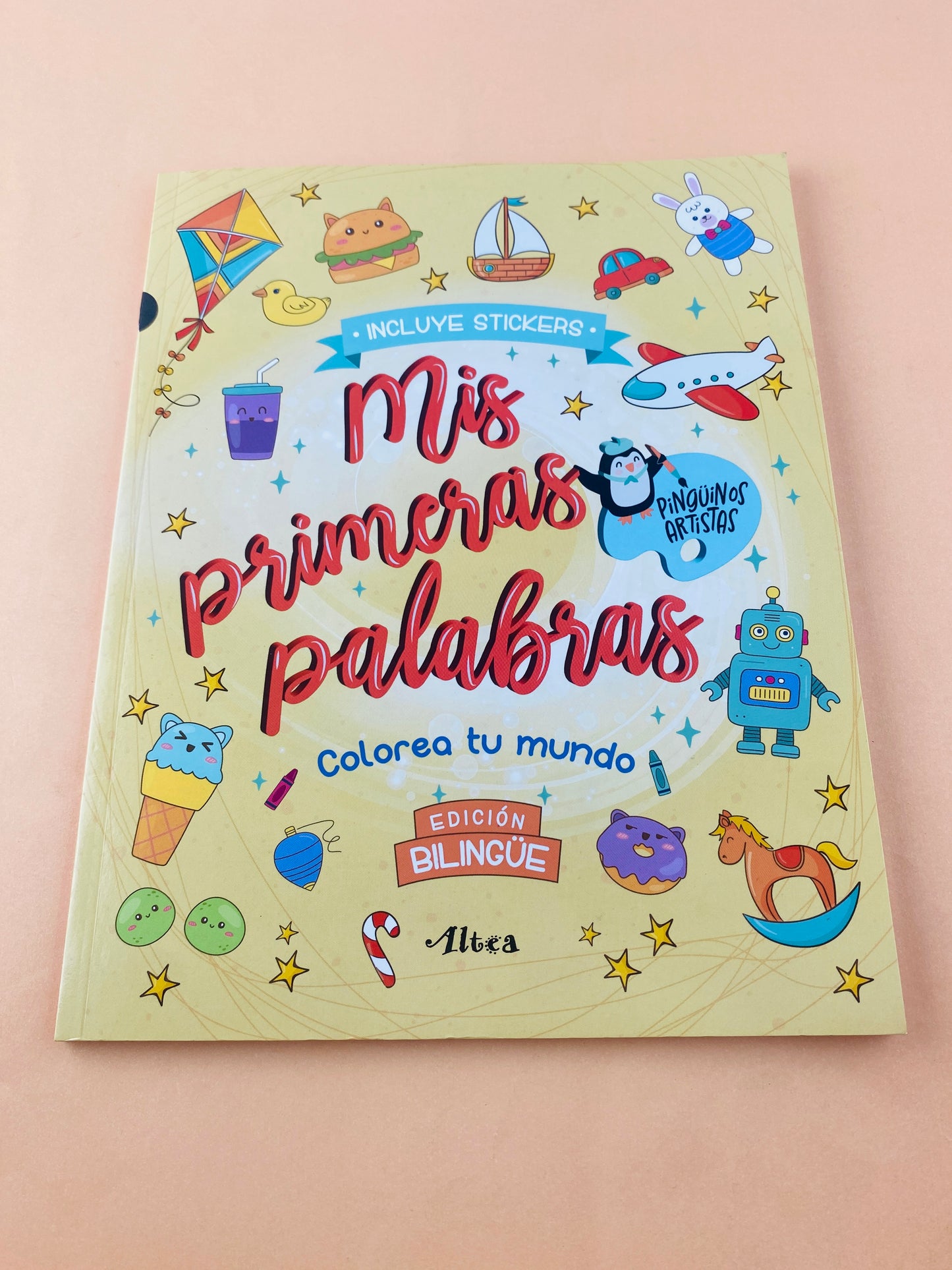 Mis primeras palabras colorea tu mundo