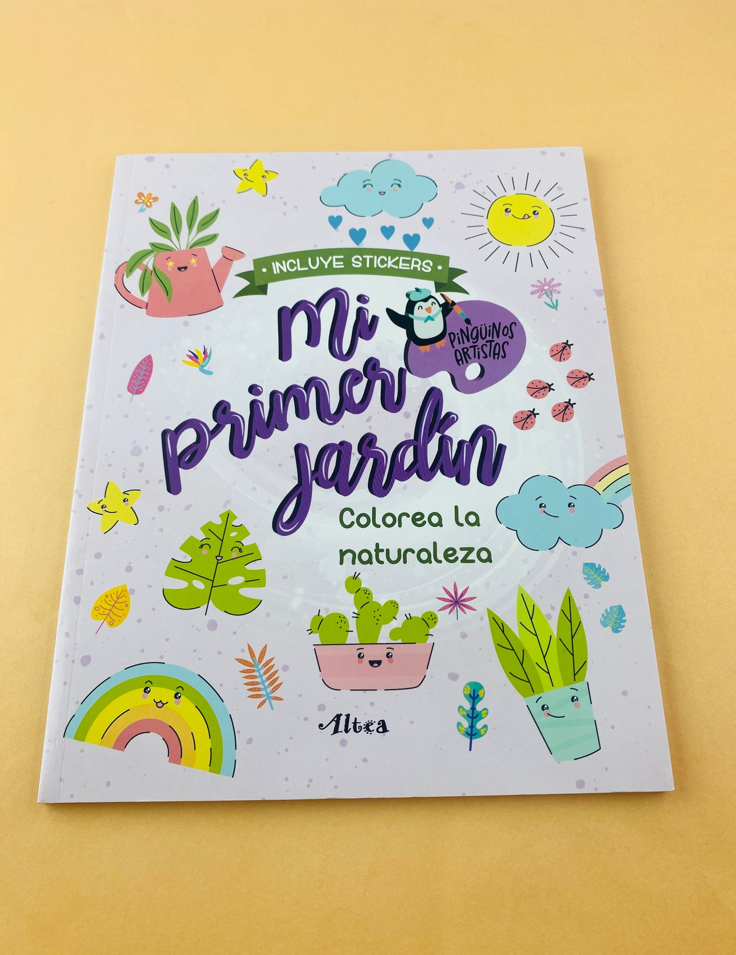 Mi primer jardín colorea la naturaleza