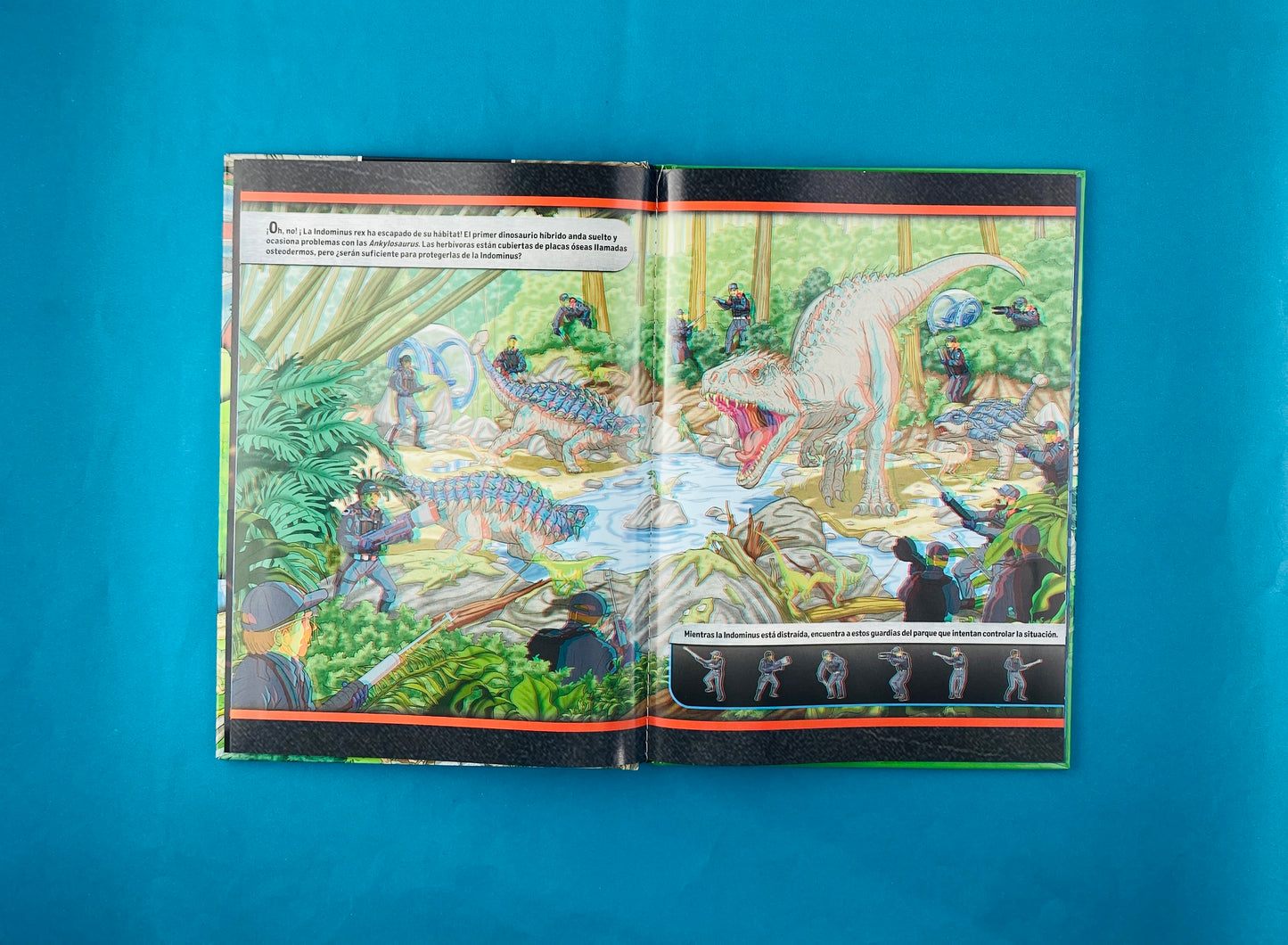 Busca y encuentra 3D jurassic world by Ana Izquierdo
